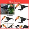 Wild Animal Big Billed Bird Ramphastos Toco Model For Kids Educational Toys