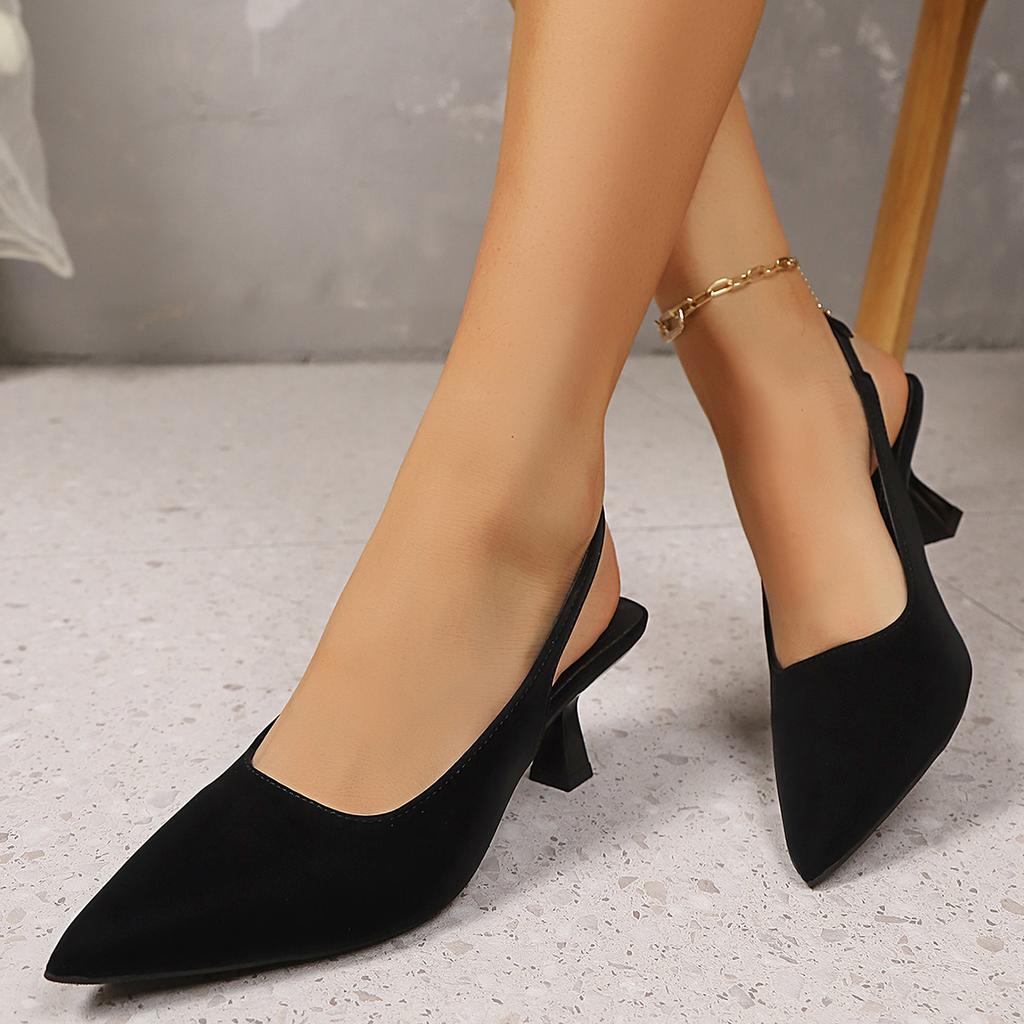 Designer Sexy Women High Heels Luxury Pointed Toe Women's Pumps Fashion Shallow Sandals Stiletto Heels Women Party Wedding Shoes