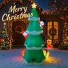8.2FT Xmas Holiday Inflatable Yard Decor LED Christmas Tree Santa Snowman Gift Boxes Included Toy Supplies Home Ornaments Gifts