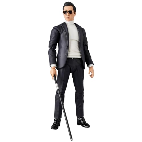 MAFEX No. 234 CAINE JOHN WICK: CHAPTER 4 Non-scale Painted Action Figure, Approximately 150mm Tall