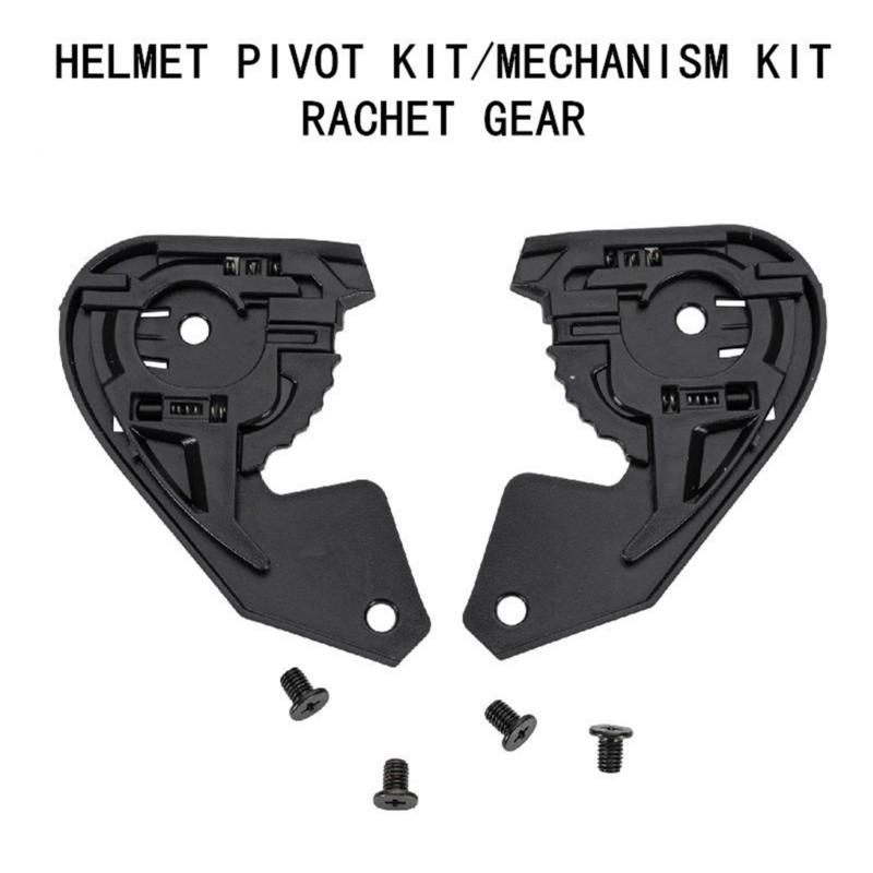 Motorcycle Helmets Visors Gear Base Plate for JHM-802 AIMIT 803 Replacement Face Shield Visors Base Helmets Accessories