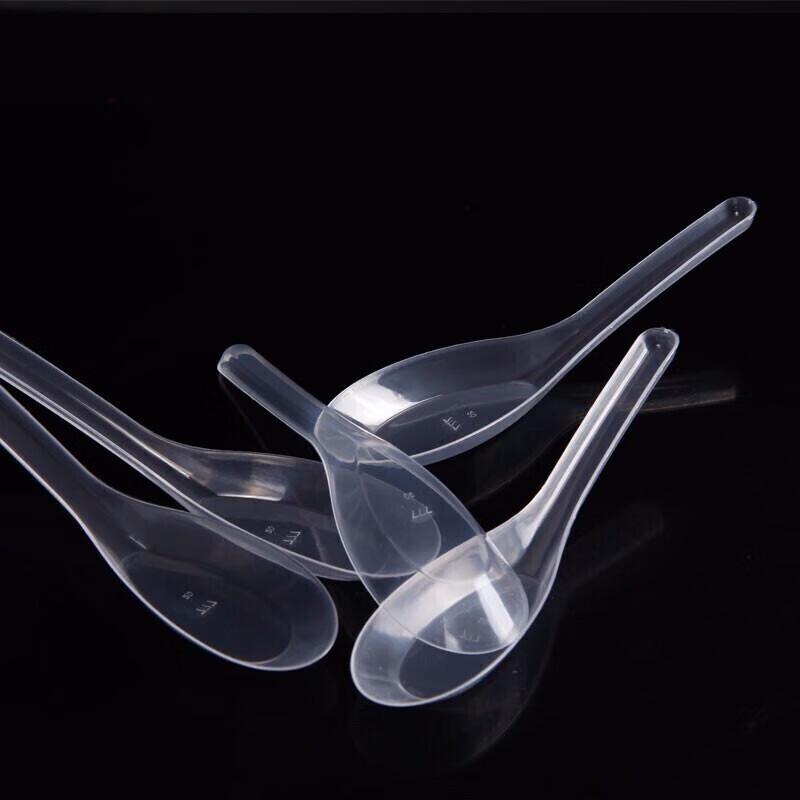 Bulk Disposable Plastic Spoons (3000 Count)