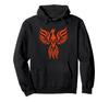 Humor Phoenix Animals Simple Fire Bird Phoenix Hoodie