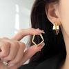 European & American Niche Design Metal Ear Cuffs: Luxurious Minimalist Style for Women