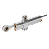 Universal Motorcycle CNC Aluminum Alloy Steering Damper Stabilizer Accessory (Sliver)