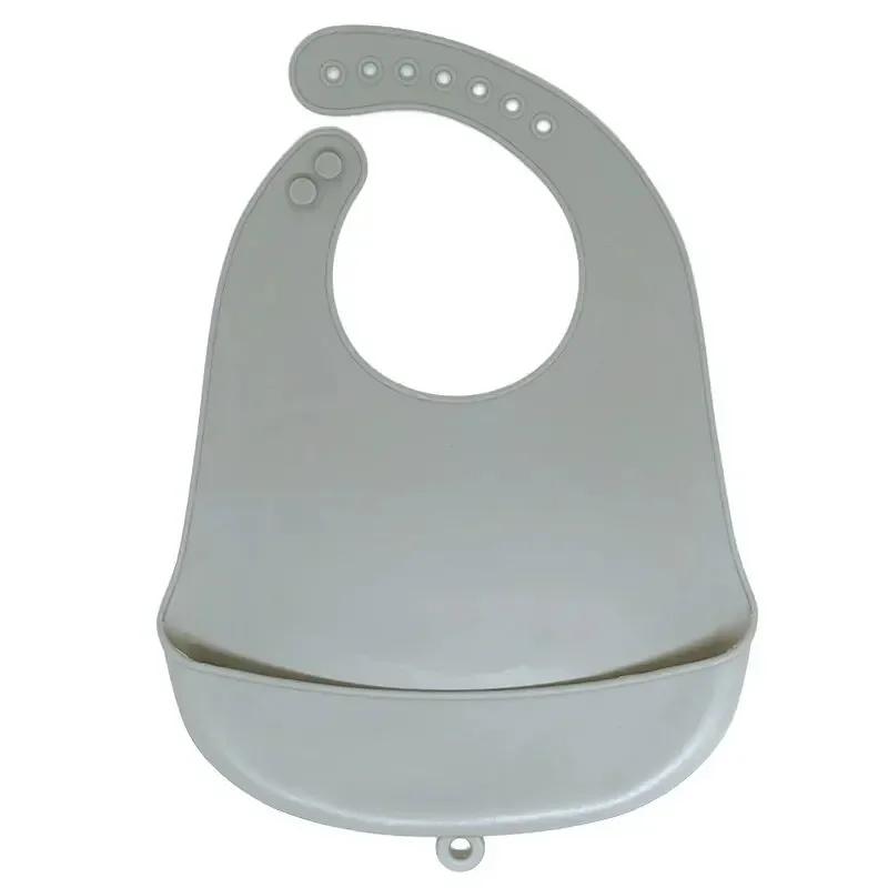 Silikon Baby Lätzchen zum Essen Leicht zu reinigen Baby Lätzchen Sabberhandtuch Wasserdichte Kinder Silikon Lätzchen