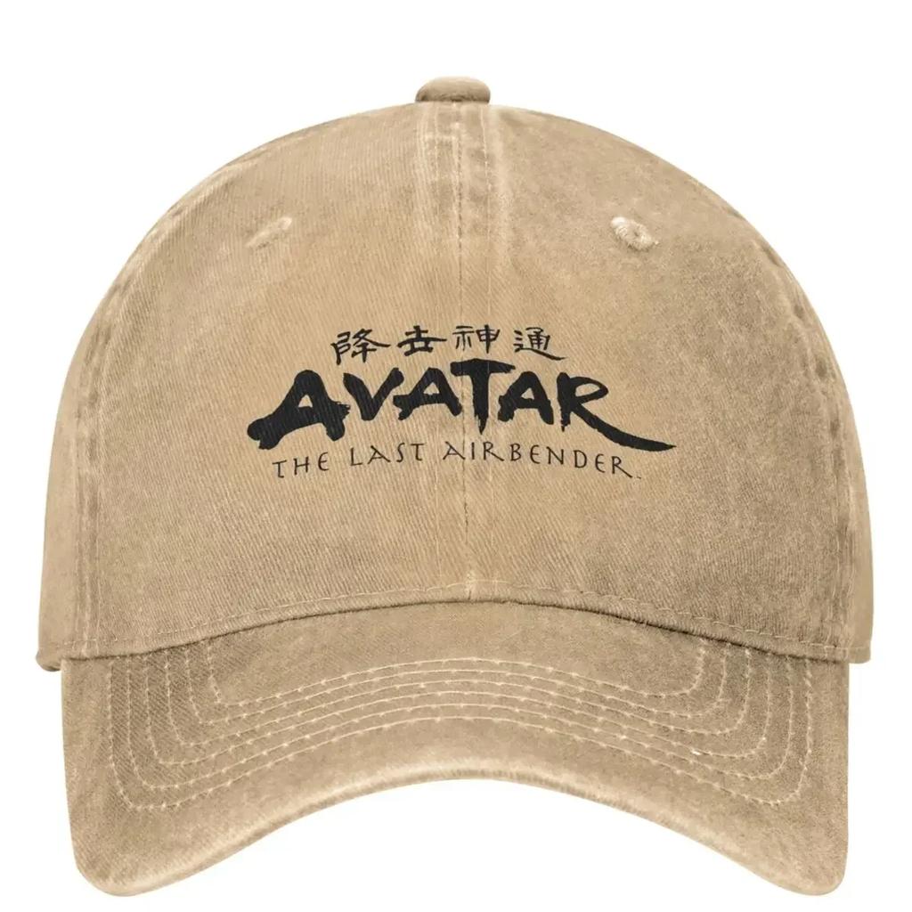 Avatar The Last Airbender Baseball Cap Merch Vintage Distressed Washed Dad Hat Unisex Style Workouts Hats