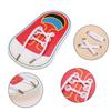 Funny Teaching Children Learning Tie Shoelaces Toys Educational Toys Wooden Shoe Lace