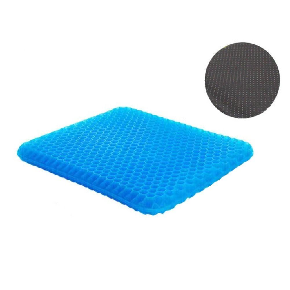 Thick Honeycomb Gel Cushion Portable Chair Pad for Long Sitting Cooling Seat Pads  Office Chair 30x26cm-Square