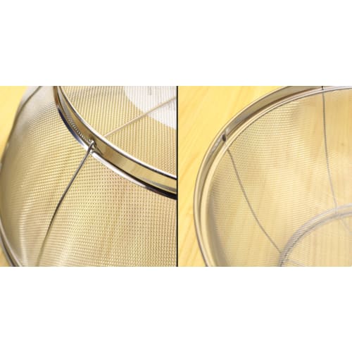 Inoue Wire Mesh Industry Jumbo Strainer, 37cm, 18-8 Stainless Steel, Made in Japan, 8-sho Capacity