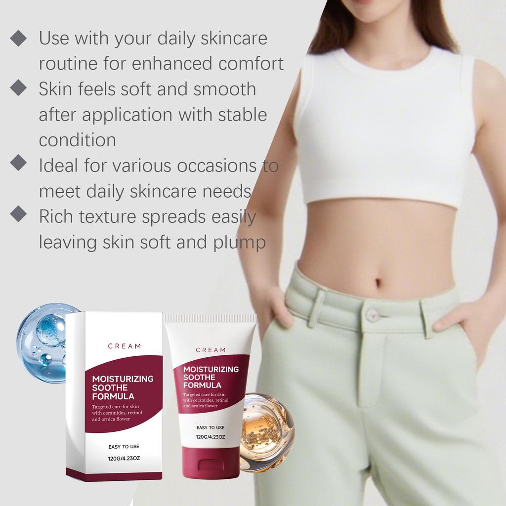 Moisturizing Cream Repair Skin Barrier Soothing Firming Relieve Dryness Lifting Whitening Smoothing Deeply Nourishing Skin Care