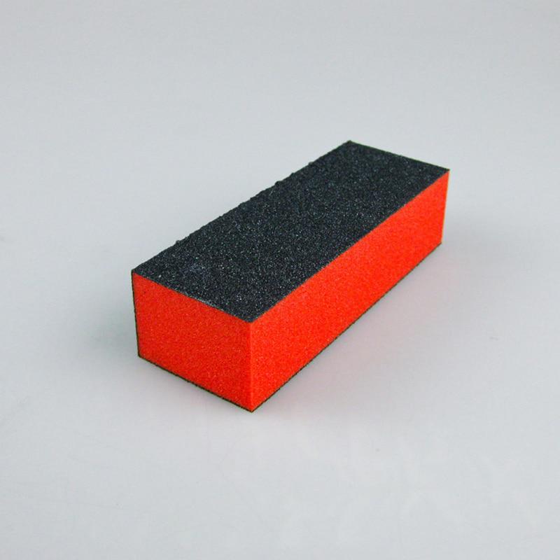 5Pcs Nail Art Shiner Buffer Block Orange Buffing Sanding File Tools Manicure Use for Buffering and Sanding
