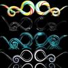 Earlobe Expanders: Glass Snail Design Body Piercing Jewelry