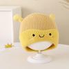 Cute Cartoon Baby Knitted Beanie Warm Woolen Winter Infant Boy Girl Hat Toddler Kids Ear Protection Crochet Cap