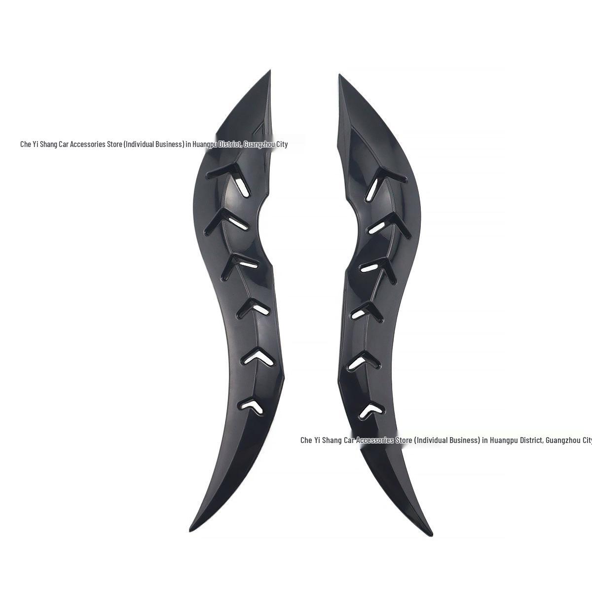

Carbon Fiber Dragon Horn Car Roof Ornament Spoiler Fin - Universal Fit