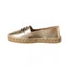 Salvatore Ferragamo Ferragamo Susana Leather Espadrille Gold
