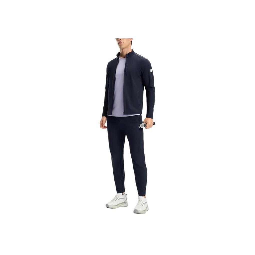 FILA Fitness Series Comfortable Soft Cooling Sun Protection Clothing Men Clothing Dark-Blue A11M431501F-NV