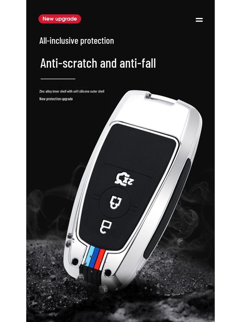 2020 Ford Escape & 2022 Mondeo Edge Two-Button Car Key Case
