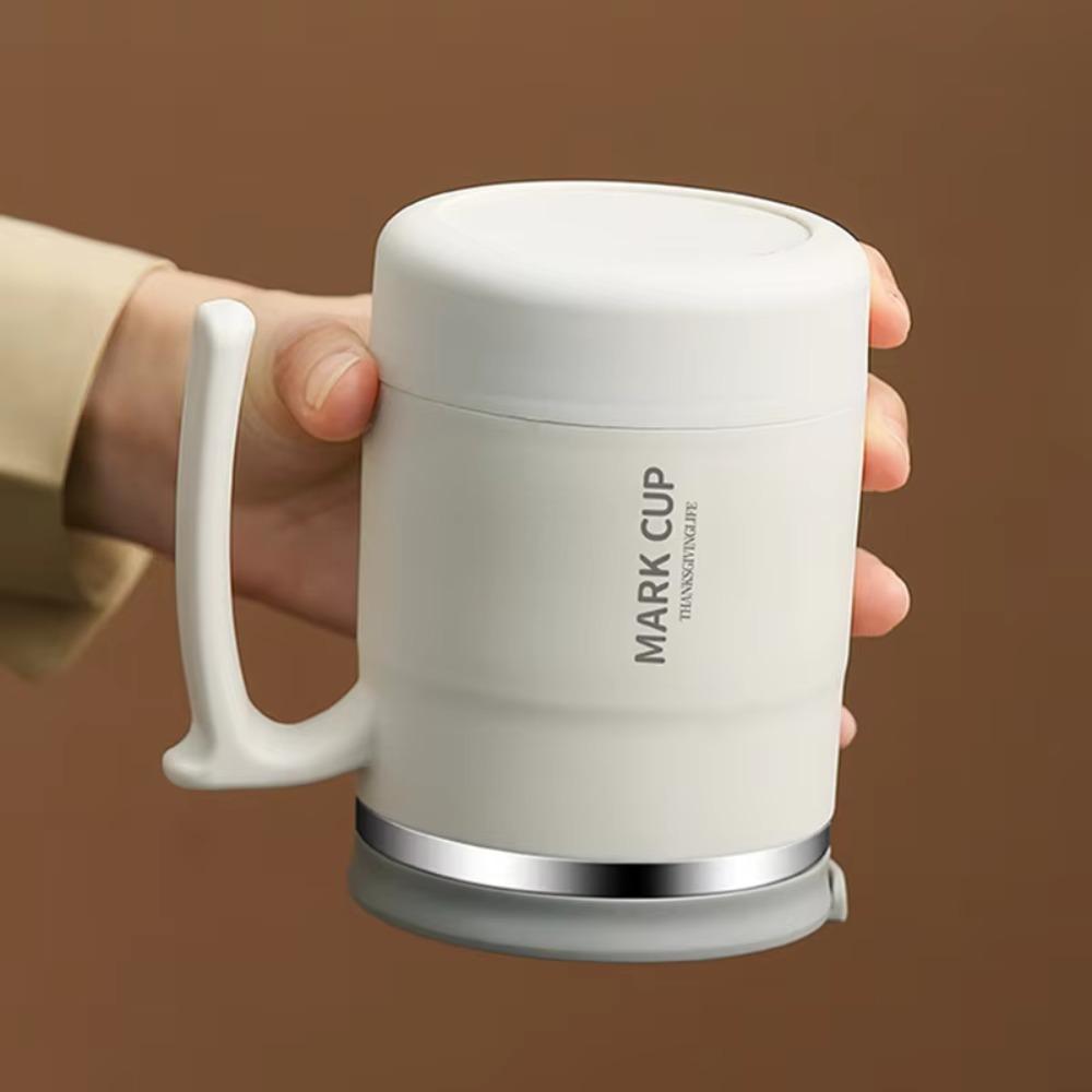 Anti-scalding Thermal Coffee Mug Stainless Steel Insulated Water Cup Milk Cup Thermal Cup  Office
