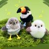 Automatic Flapping Birds Cat Toy Interactive Cat Teaser with 3 Wing Modes Chirping Sounds Self-Play Exercise Toy for Indoor Cats
