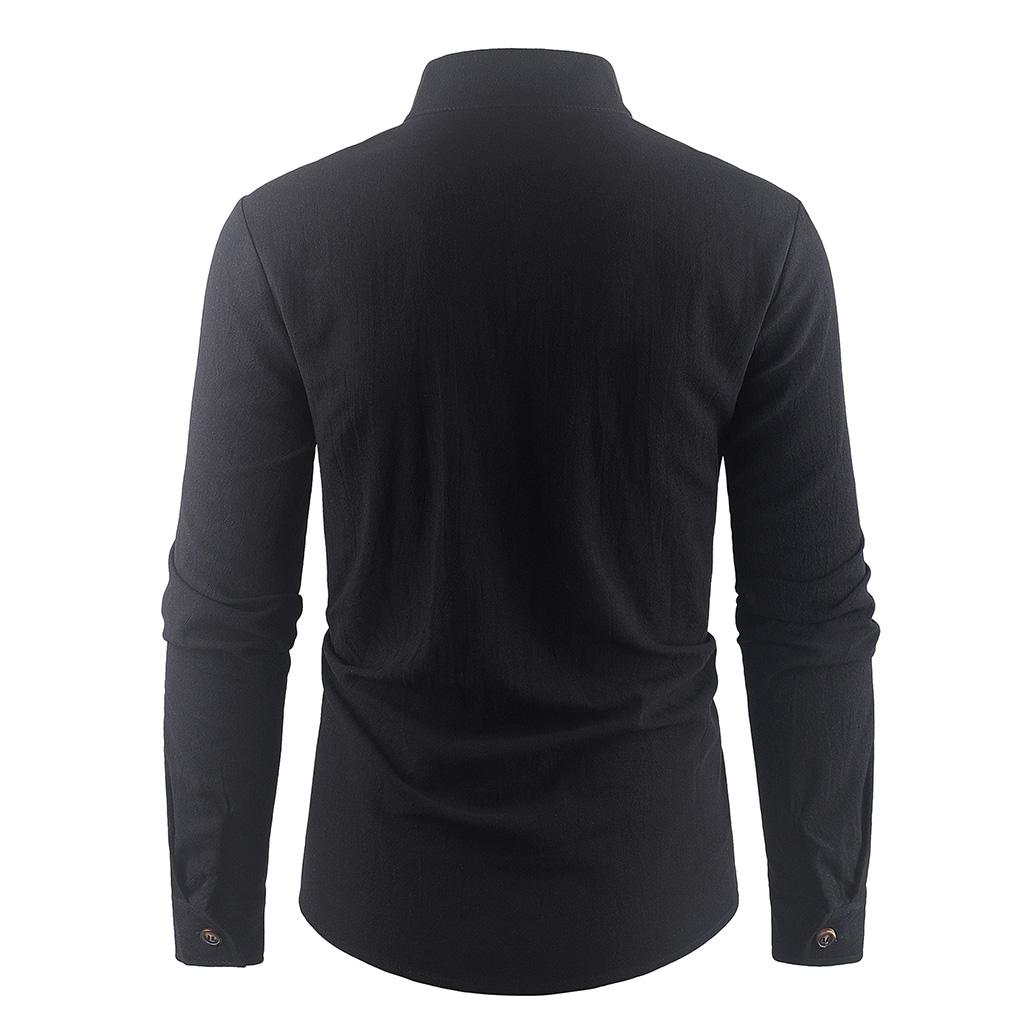 Herrenhemden Lässige Button-Down-Hemden Baumwollhemden Langarmhemden Businesshemden Hemden für Herren Arbeitshemden Hemden Lässige Hemden