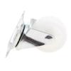 1/2/4Pcs Heavy Duty Furniture Roller White Nylon Rubber Swivel Casters Durable Caster Wheel