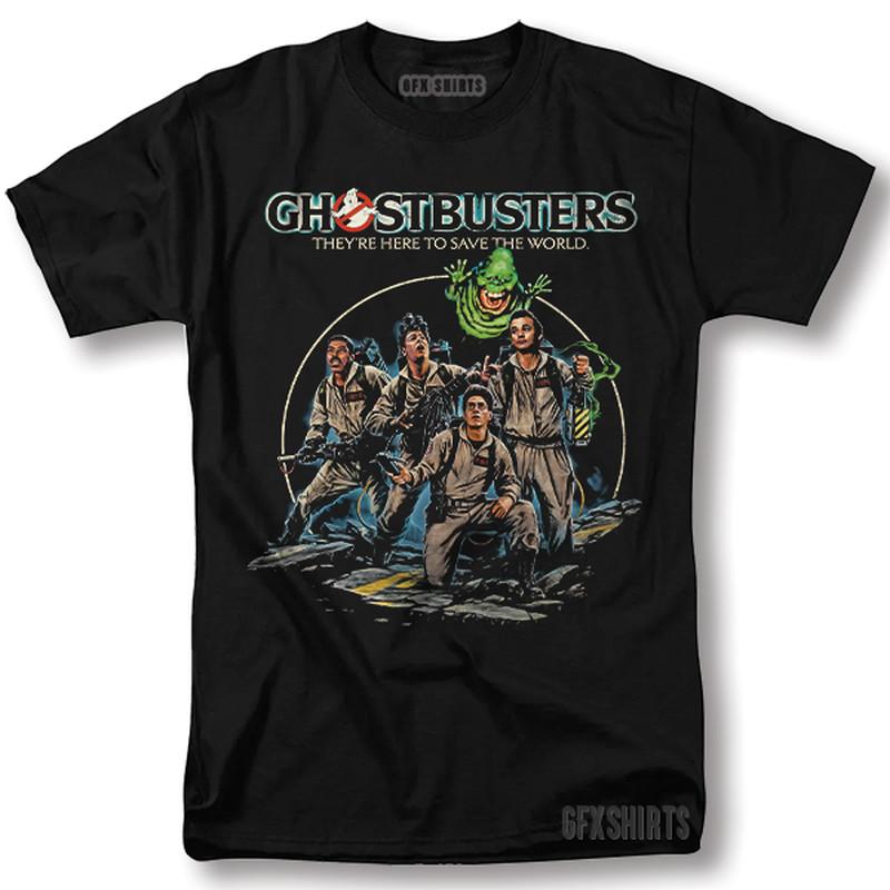 Ghostbusters Shirt 90er Film Klassisch Retro Vintage Grafikdesign T-Shirt