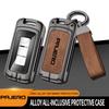 xkhr10 Zinc Alloy Car Key Cover Case Holder Shell Protector for Mitsubishi Pajero 2 v73 Sport Remote Key Bag Buckle Auto Accessories