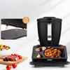 Placă de Mixare pentru Thermomix TM7 Placă Glisantă Covoraș Antiderapant cu Role de Cauciuc și Cleme de Blocare Accesoriu Ușor de Mutat