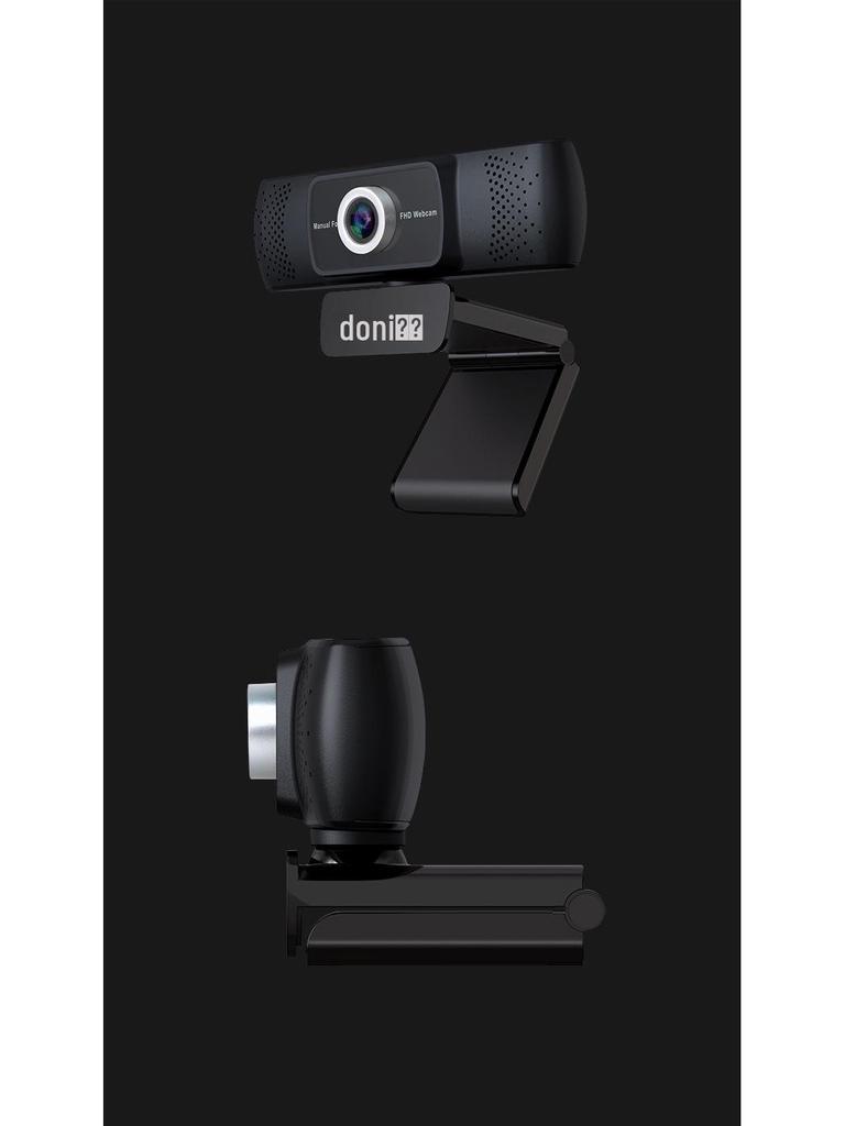 Aoni C17 1080P HD Webcam with USB, Wide-Angle, and Built-in Mic
