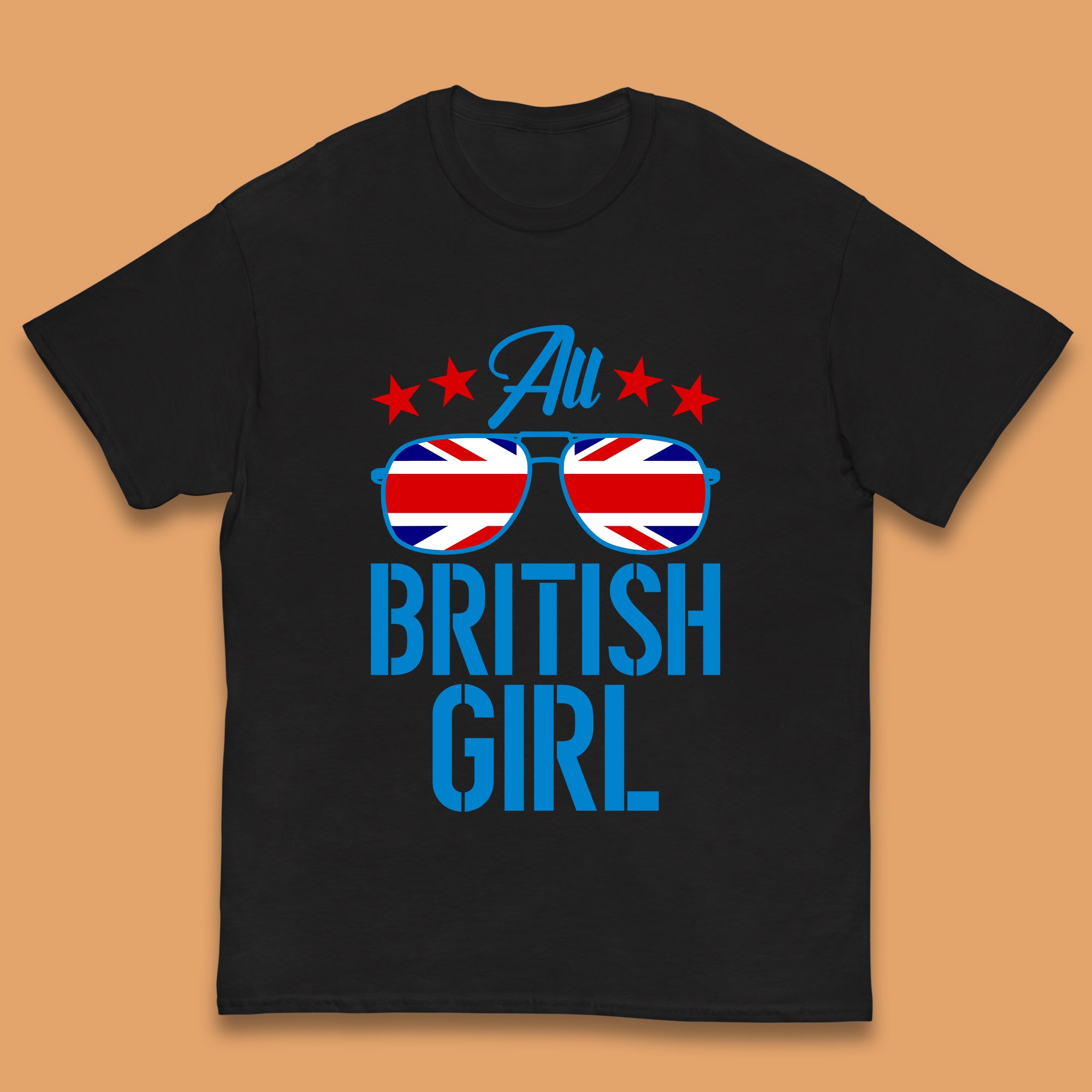 British Girl Kids T-Shirt 130