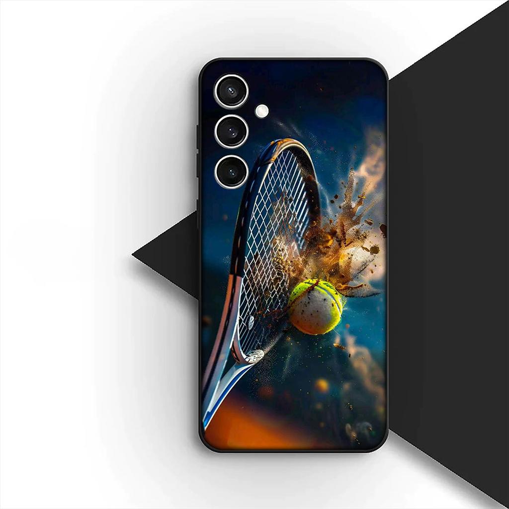 Tennis Ball Fan Silicone Cover for Samsung Galaxy S10 Lite S8 S9 Plus A33 A34 A31 70 A71 A72 Note 20 9 8 Coque Phone Case