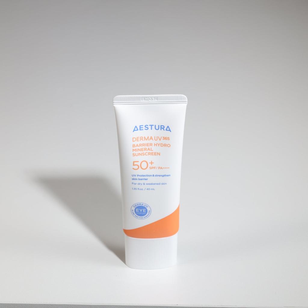 AESTURA Derma UV 365 Barrier Hydro Mineral Sunscreen - 40ml (SPF50+ PA++++)