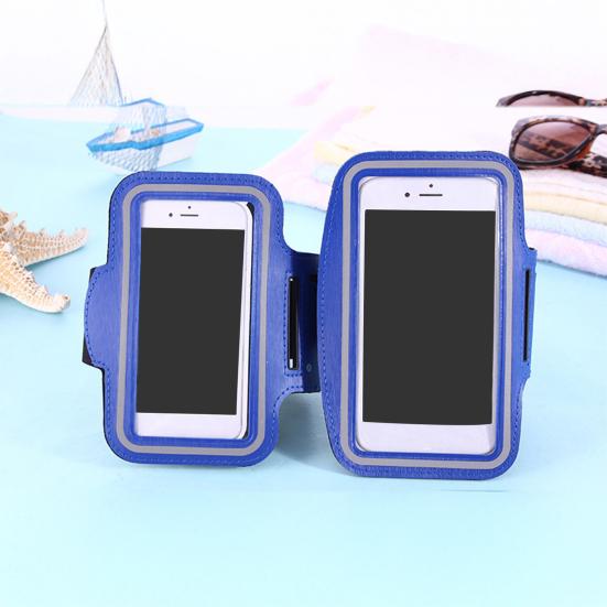 Running Armband Water Resistant Sports Phone Holder Case Adjustable Fitness Arm Band with Key