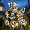 Journal GO 50pcs Weird Cottage House Collage Sticker Vintage Castle Landscaping Material Creative DIY Journal Stationery