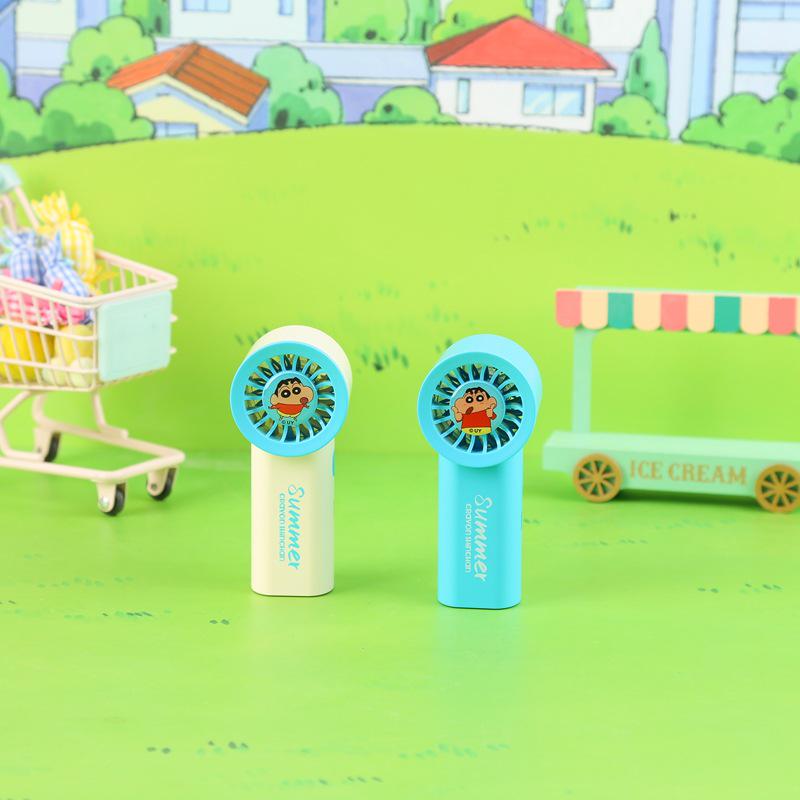 

Crayon Shin-chan Summer Mini Handheld Fan: Portable Cartoon Cooling 11 x 4.8 x 4.3 cm