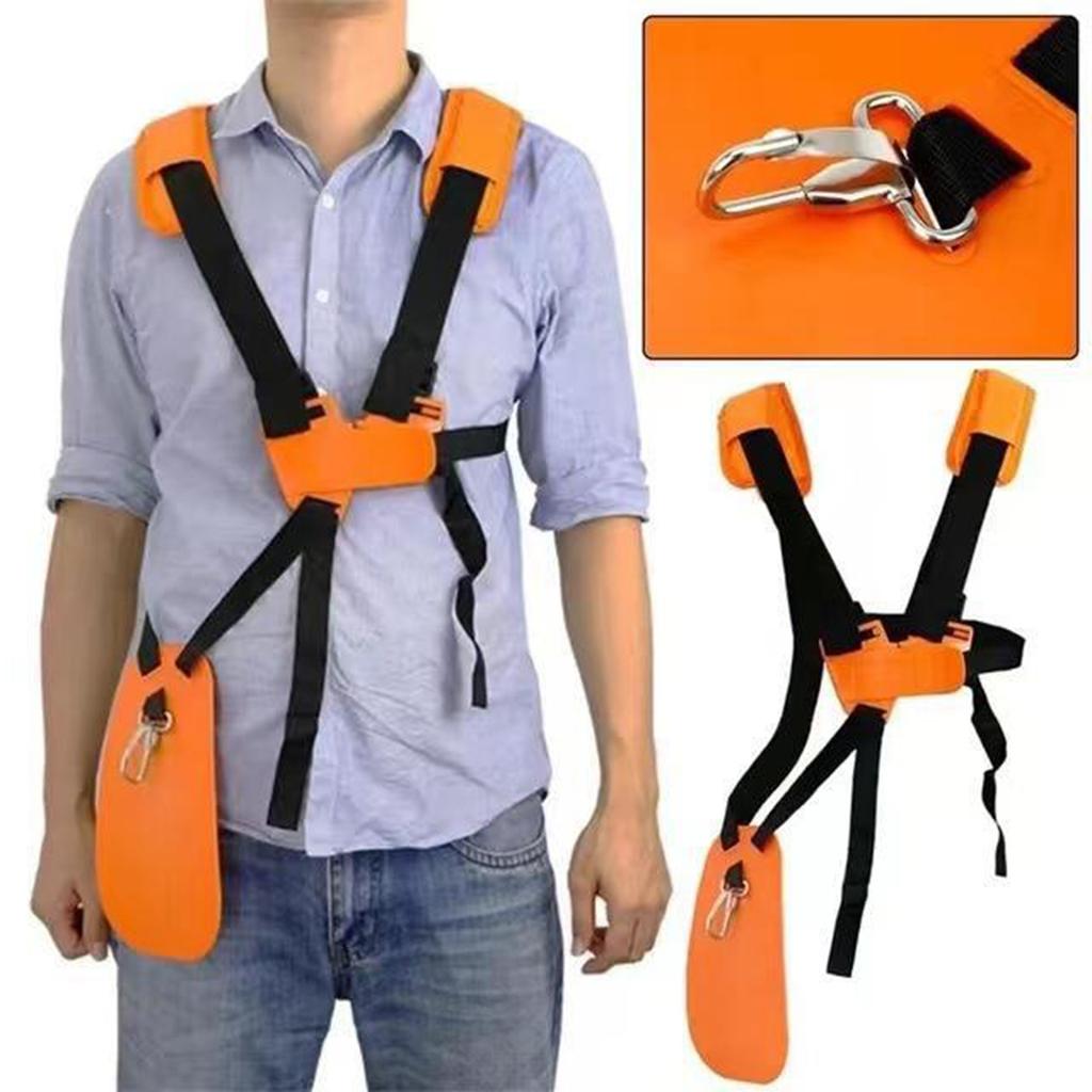 Ergonomic Grass Trimmer Double Shoulder Strap For Lawn Mowers Providing Comfort And Support In Various Gardening Tasks