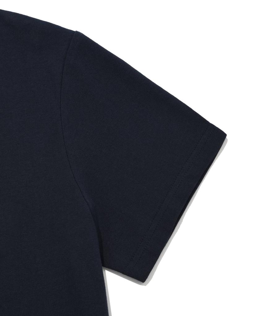 COVERNAT WOMAN Doodle Turtle T-Shirt Navy