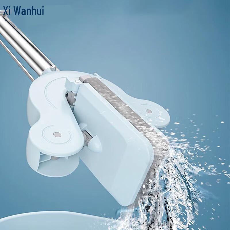 XWH Hands-Free Flat PVA Sponge Mop
