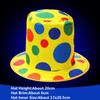 Cloth Neck Tie Polka Dots Clown Accessories Funny Clown Hat  Men