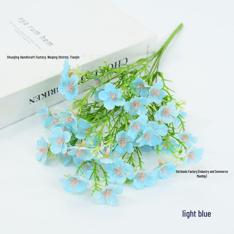 Milan Silk Baby's Breath Artificial Bouquet for Weddings and Decor