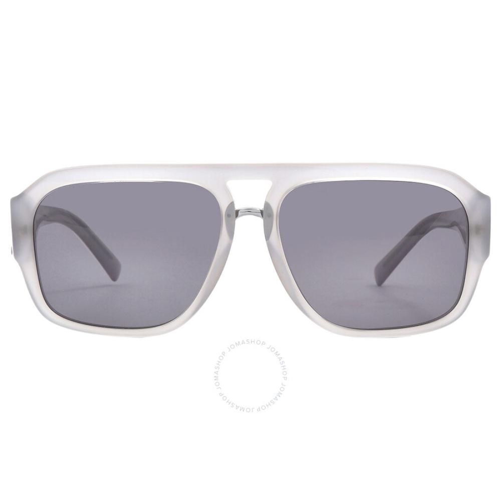 

Dolce Gabbana Polarized Dark Grey Navigator Men s Sunglasses DG4403 342181 58