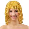 Gold Foil Wig, 1 Piece