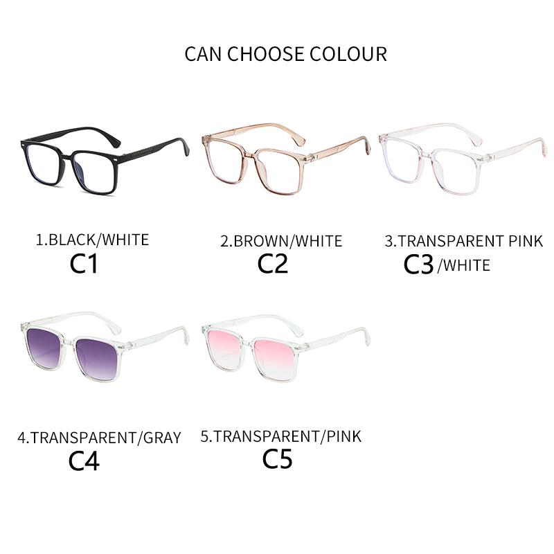 Anti-Blue Light Glasses Niche Square Eyewear Women Men Exquisite Eyeglasses Blue Light Blocking Man Lady Computer Eyeglas