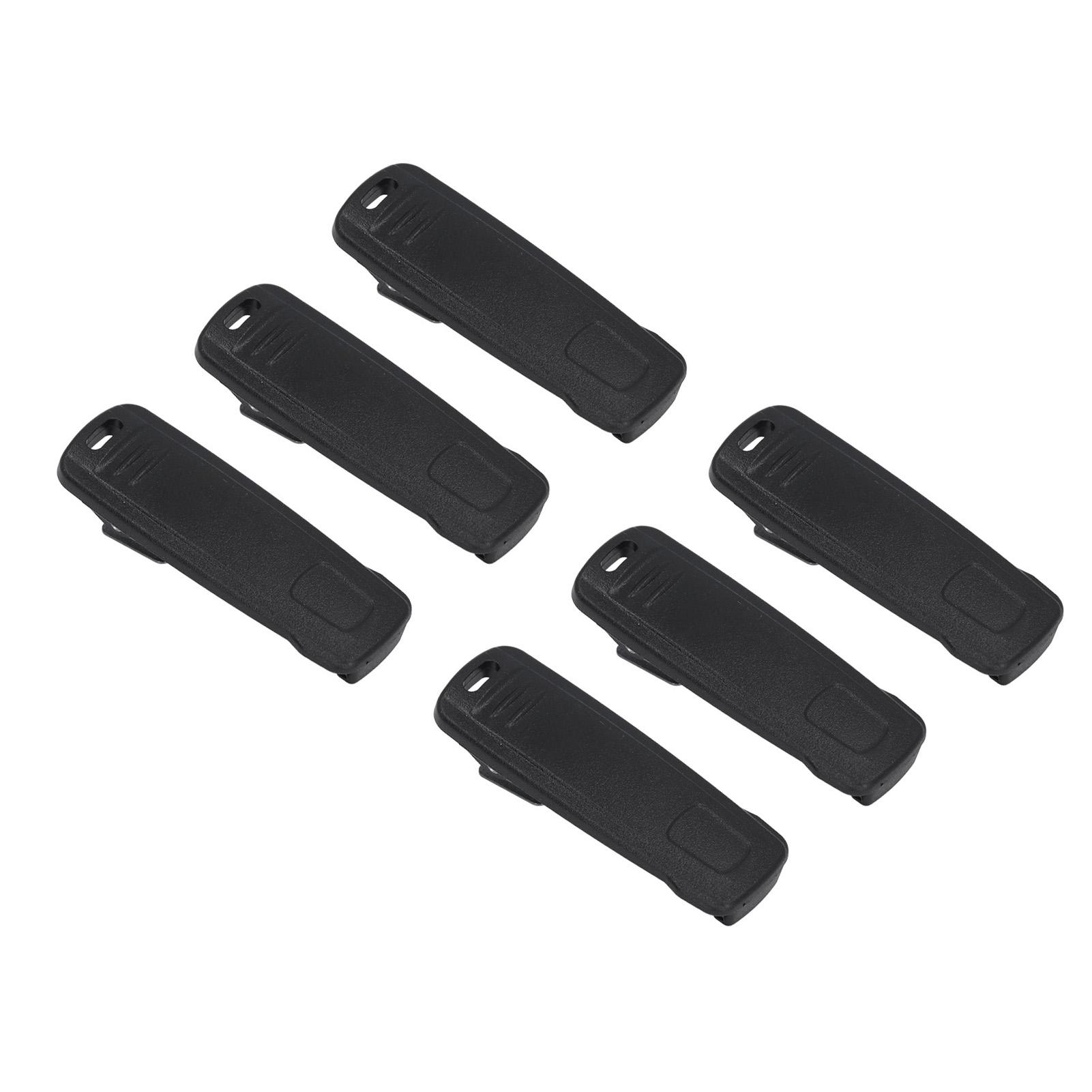 

6 шт. Клипса для ремня рации Портативная Прочная Легкая установка Клипса для ремня для замены радио для