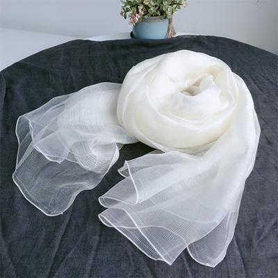 Art Studio Sketching Diy Tie-Dye Batik Plant Dyed Scarf Silk Wool Solid Color Scarf Fashion Silk Scarf Women