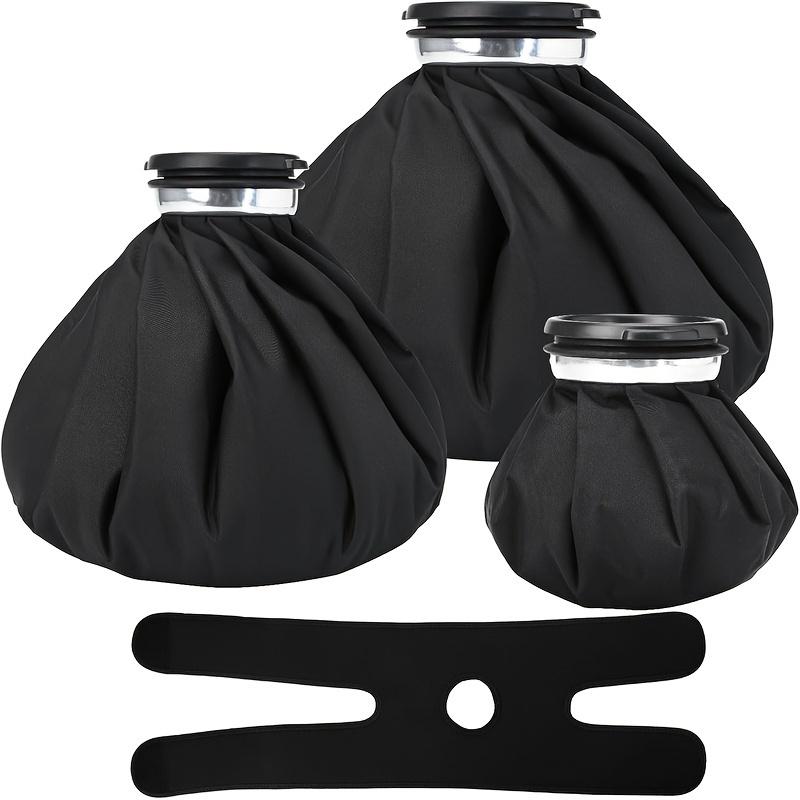 Ice Packs for Injuries Reusable 4 Pcs Cold & Hot Water Pack for Knee Shoulder Ankle Foot Elbow Face Finger, Soft Warm Heat Bag