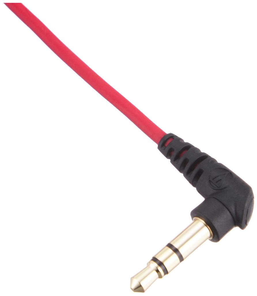Audio-Technica ATH-CKR30 RD Wired In-Ear Earphones, SoundReality, Red