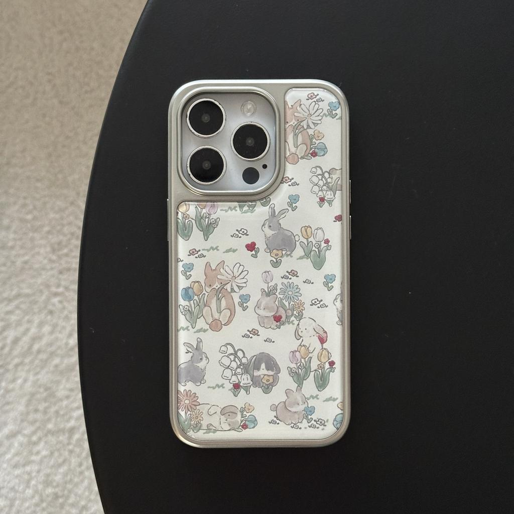 INS Cute Animals Print Phone Case for iPhone 17 16e 16 15 14 13 12 11 Air Pro Max X XR XSMAX 8 Plus Luxury Clear Soft Back Cover