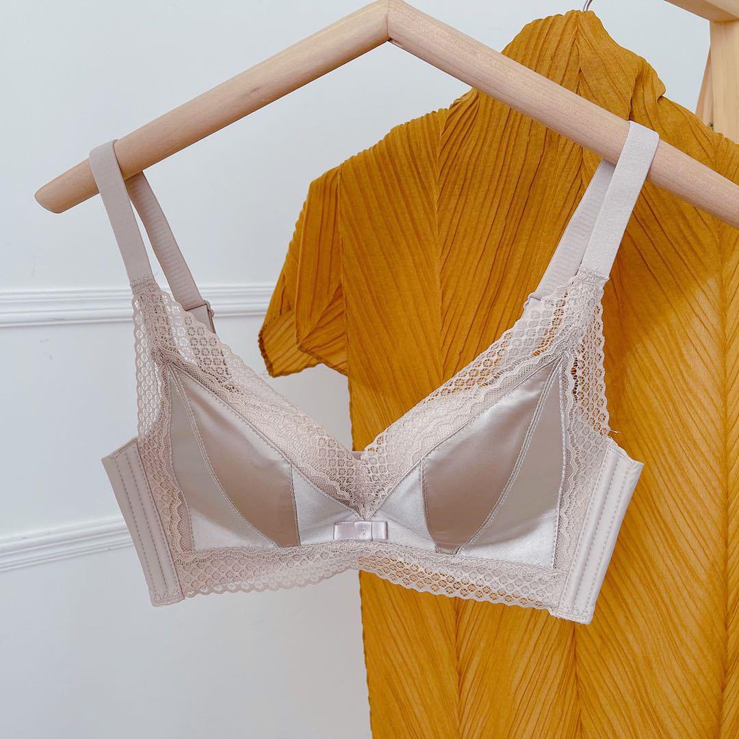 

Бесшовный капоковый мягкий AC женский противоскользящий регулируемый бюстгальтер 36/80AB телесный